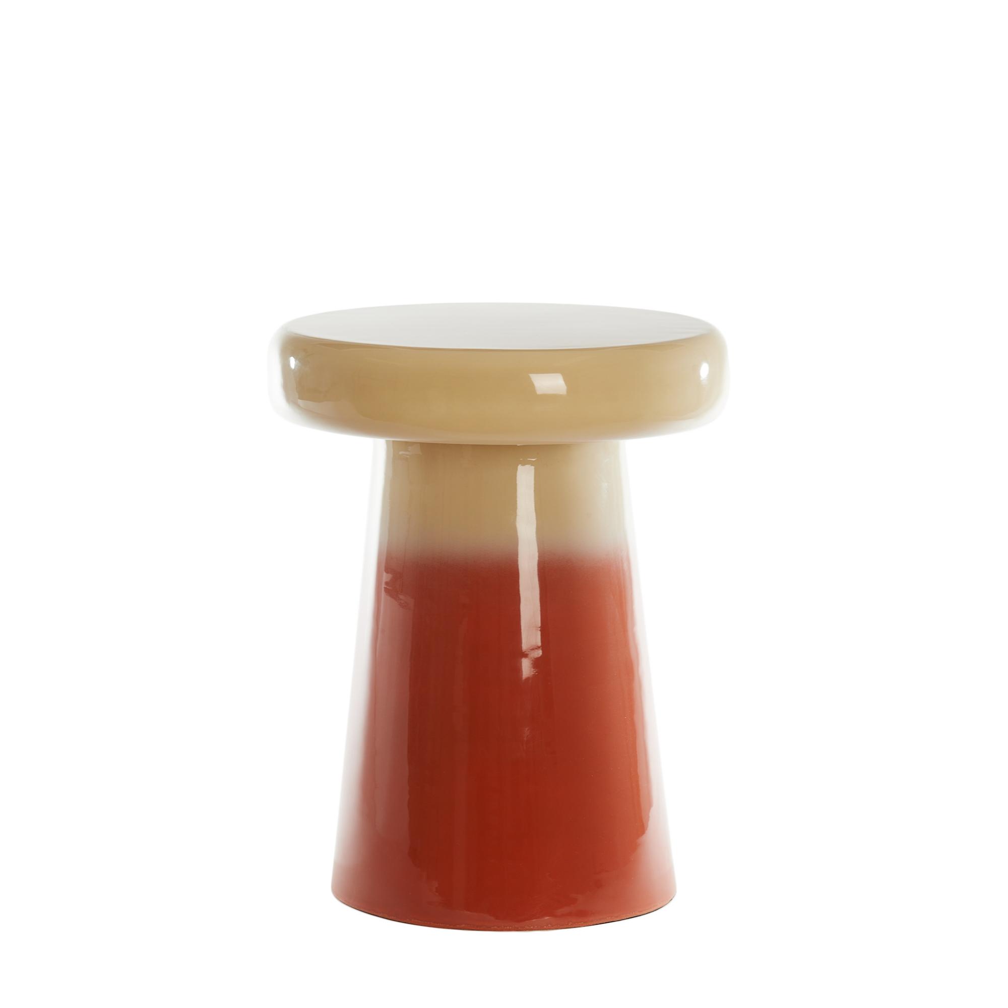 Light & Living bijzettafel Sakiz - wit - Ø40.5cm