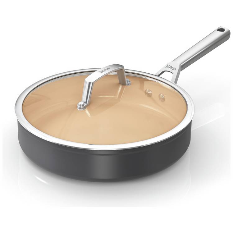 Ninja 26cm Extended Life Ceramic Aluminium Saute Pan