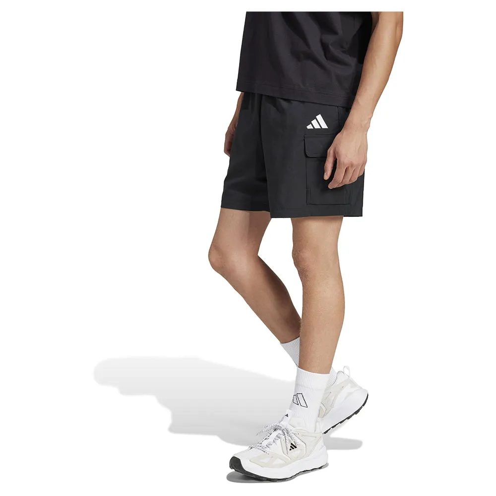 adidas Essentials Small Logo Chelsea cargo shorts