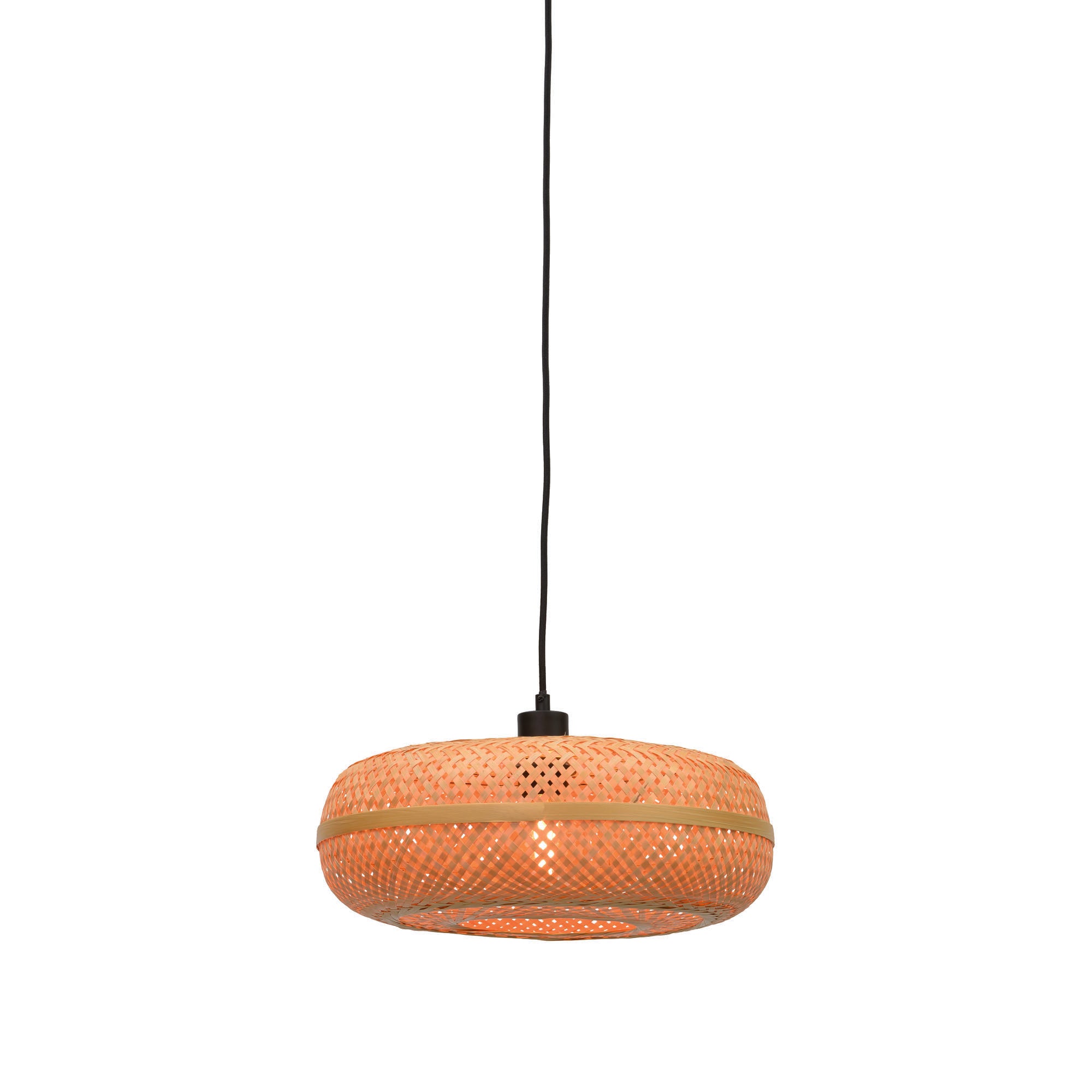 GOOD&MOJO hanglamp Palawan - bruin - Ø40cm