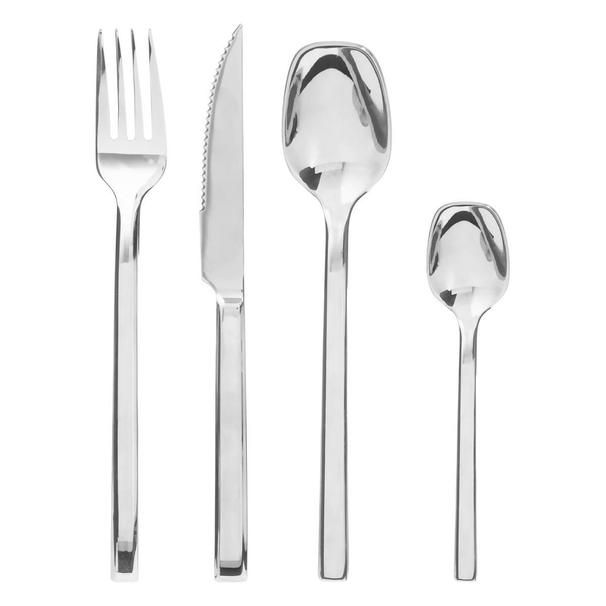 24-piece cutlery set "Kara" Silver
