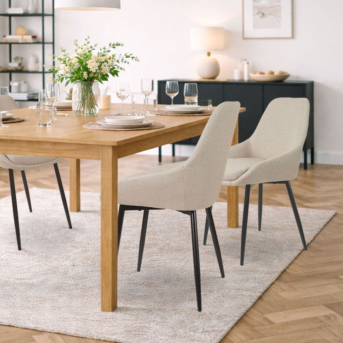 Nolon Vera Eetkamerstoel Beige