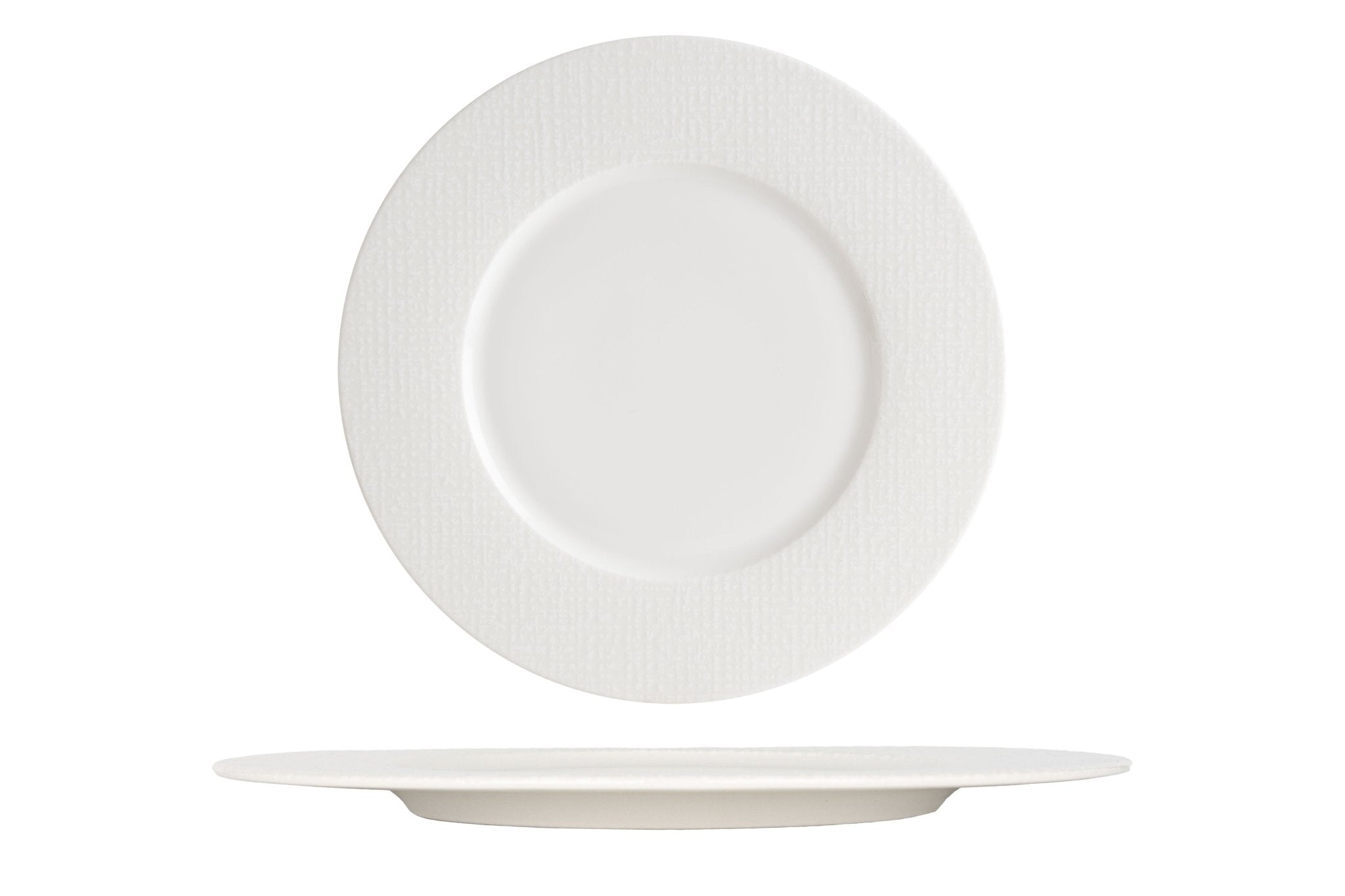 Bonna Gebaksbord - Patch Neat - Porselein - 24 cm - set van 6