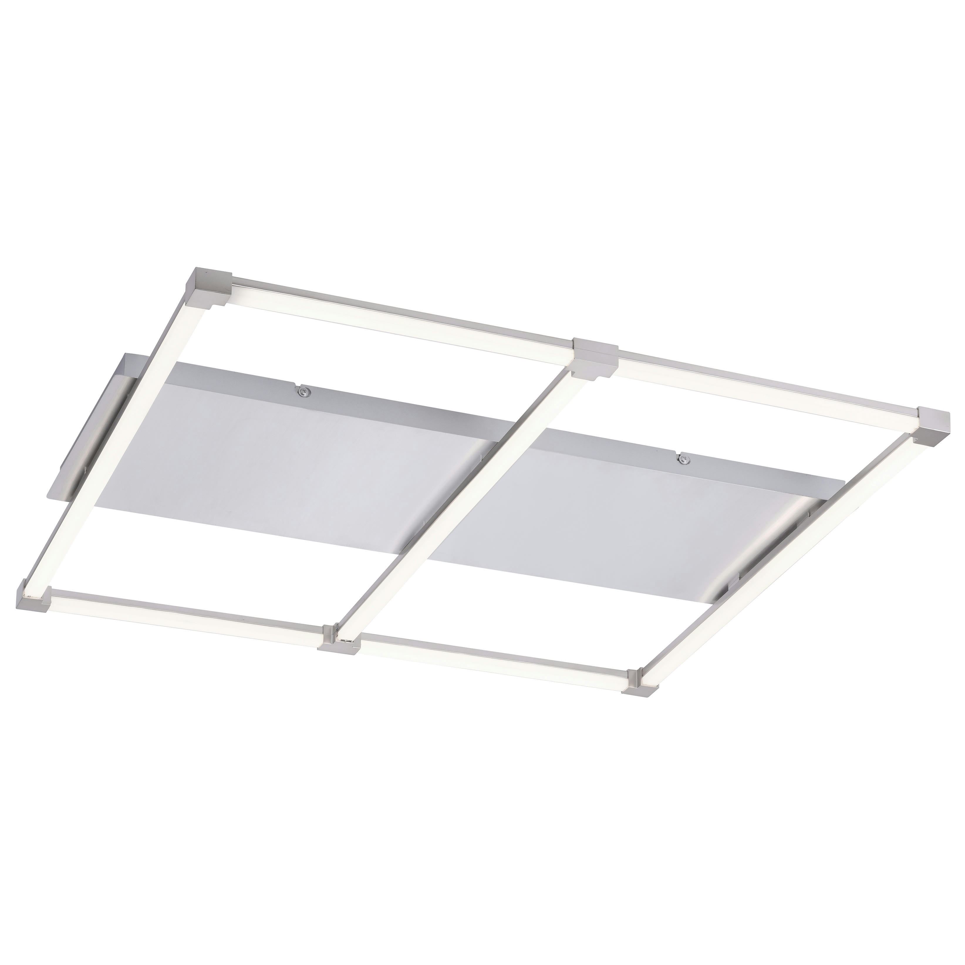 ANNE - Plafonnier en métal gris