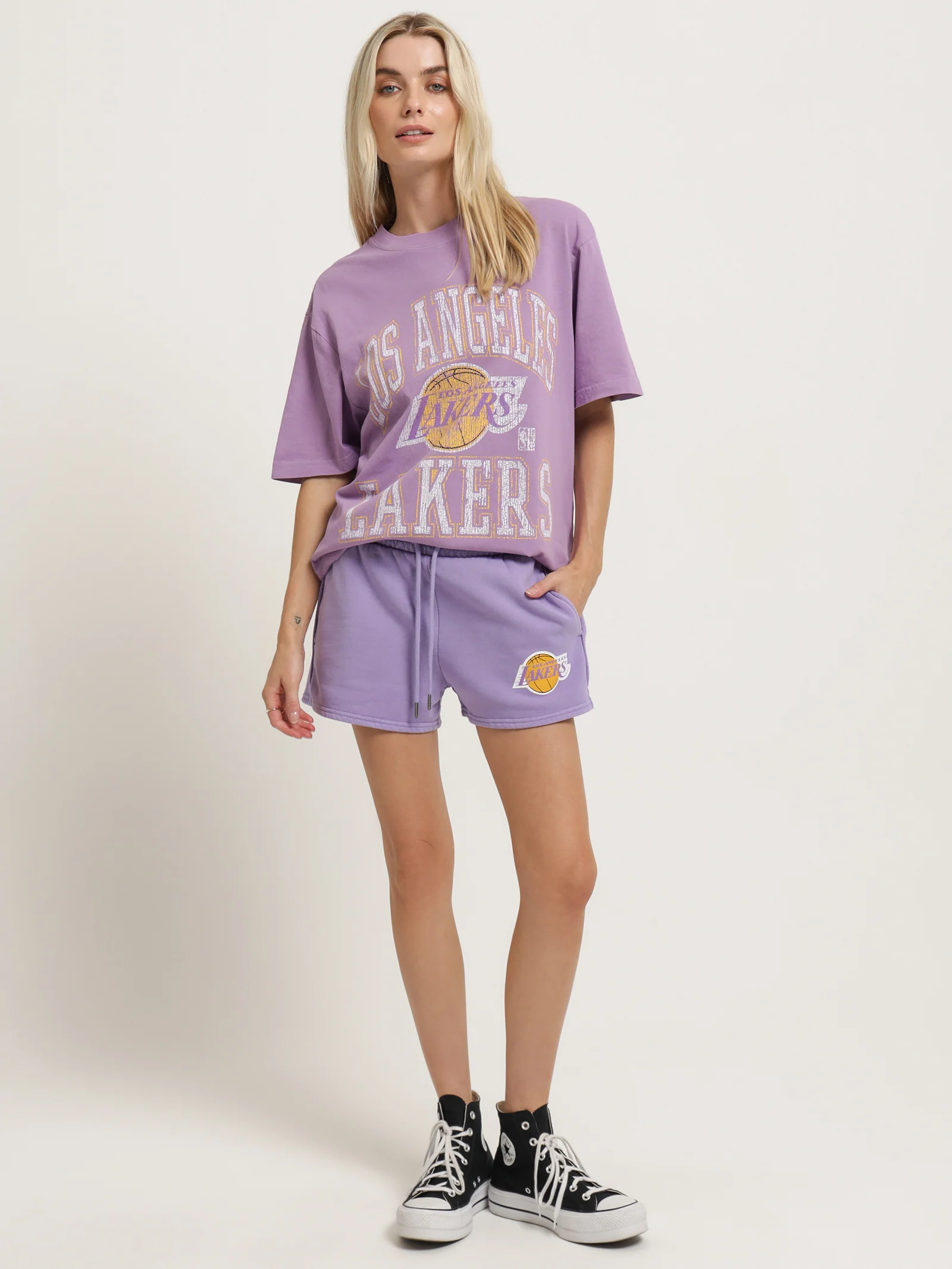 Courtney Lakers Shorts