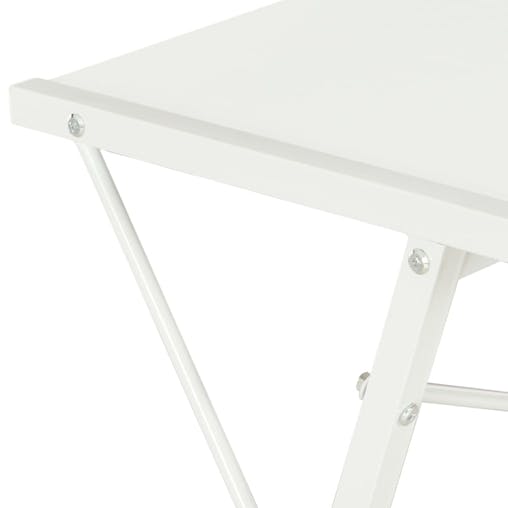 NNEVL Desk with Shelf White 116x50x93 cm