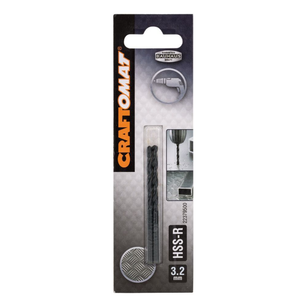 BOR CRAFTOMAT HSS-R 3,2MM 2STK