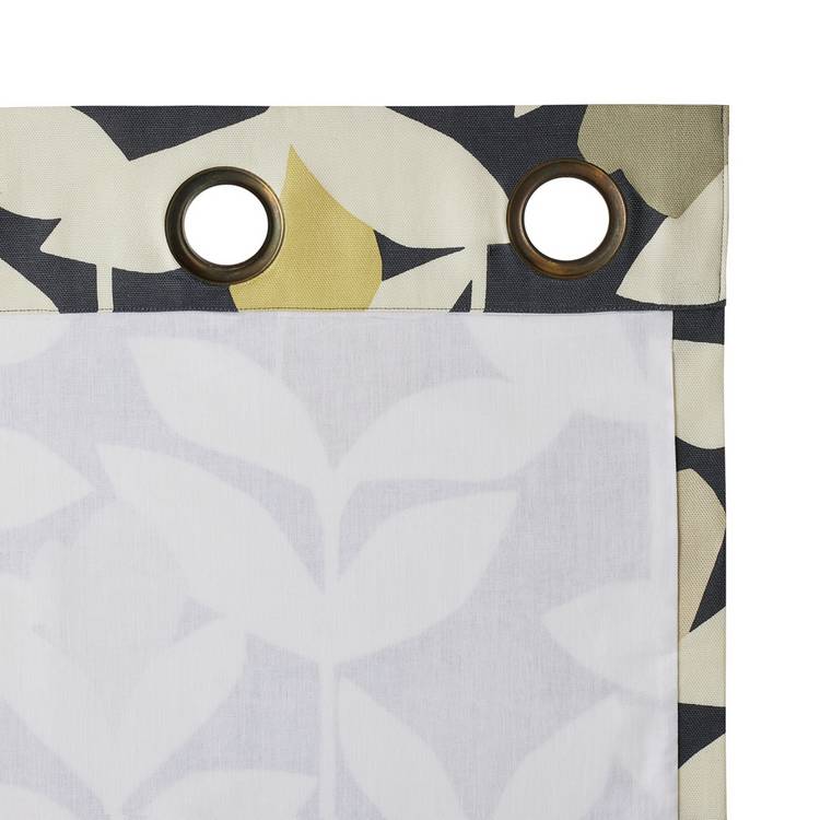 Habitat x Scion Padukka Eyelet Curtains - Multi - 117x137cm