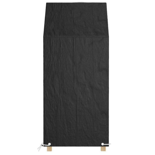 Pokrowce na krzesła ogrodowe, 2 szt., 8 oczek, 65x65x110/150