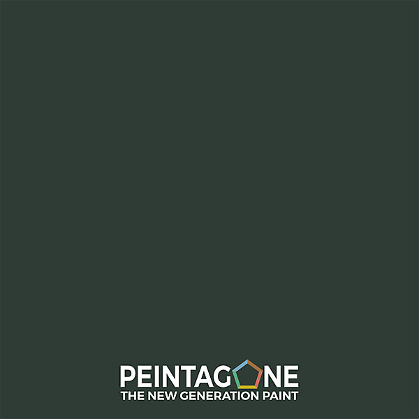 Laque de finition extra résistante pour mur int. &bois - Lak PU Pro Satin, 0,5 l, Green Addict (PE054)