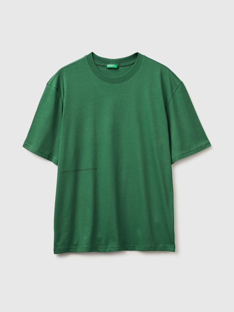 Short-sleeved T-shirt with logo
