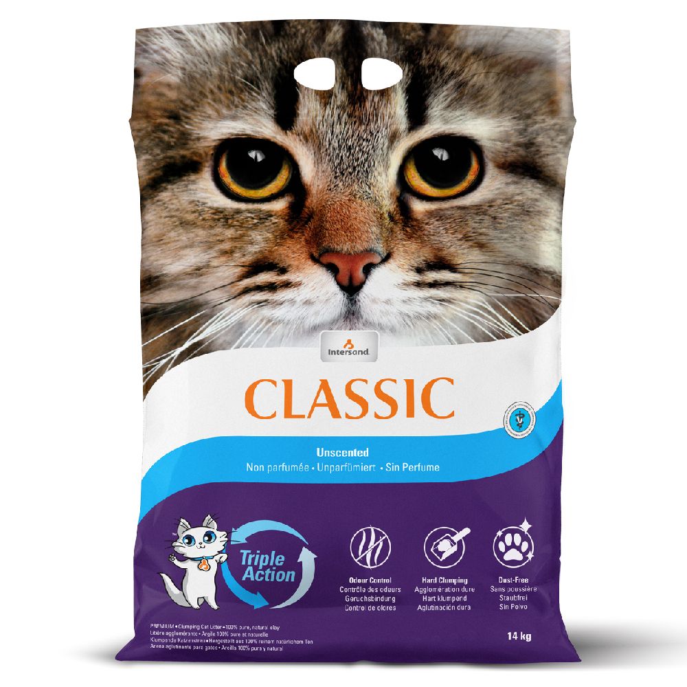 Intersand Classic Unscented Cat Litter