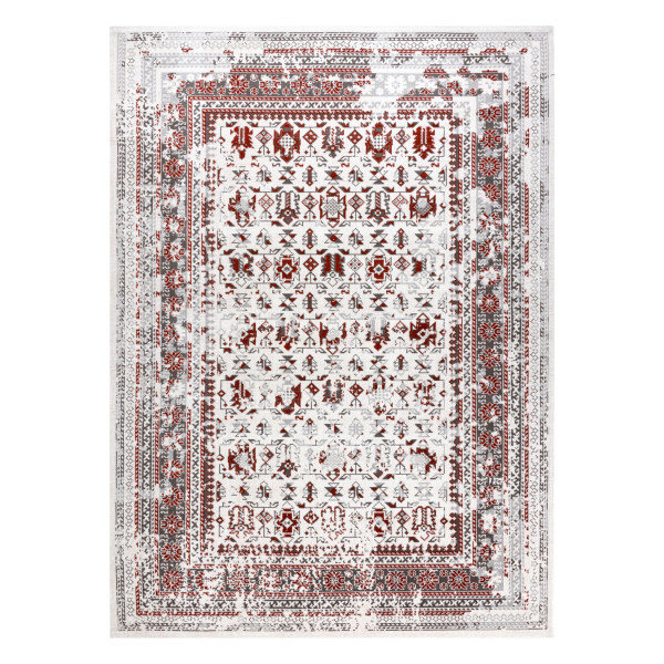 Dywan Vintage 22212061 krem / czerwony klasyczny 120x170 cm