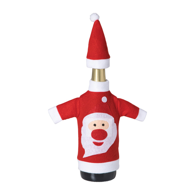 Kersttrui voor wijnfles - diverse varianten