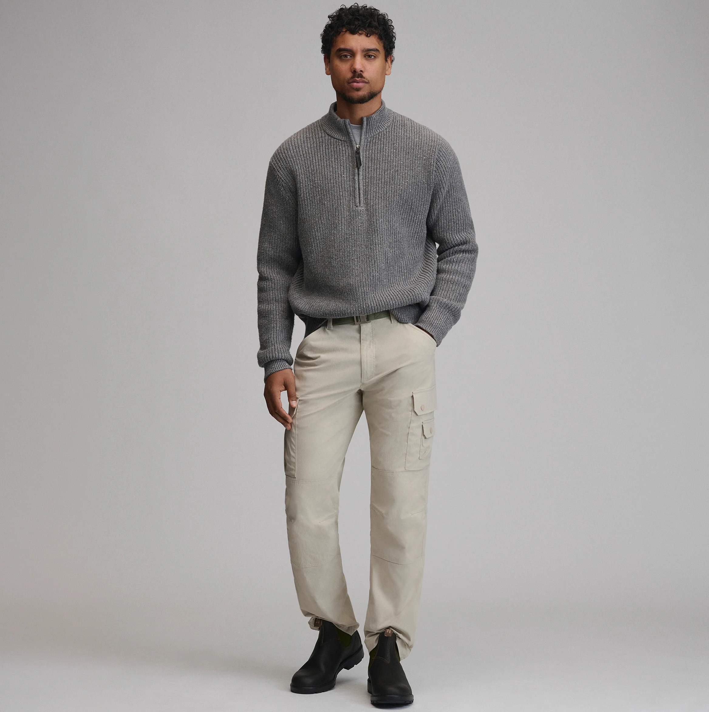 Men's Fletcher Bay Quarter-Zip Sweater