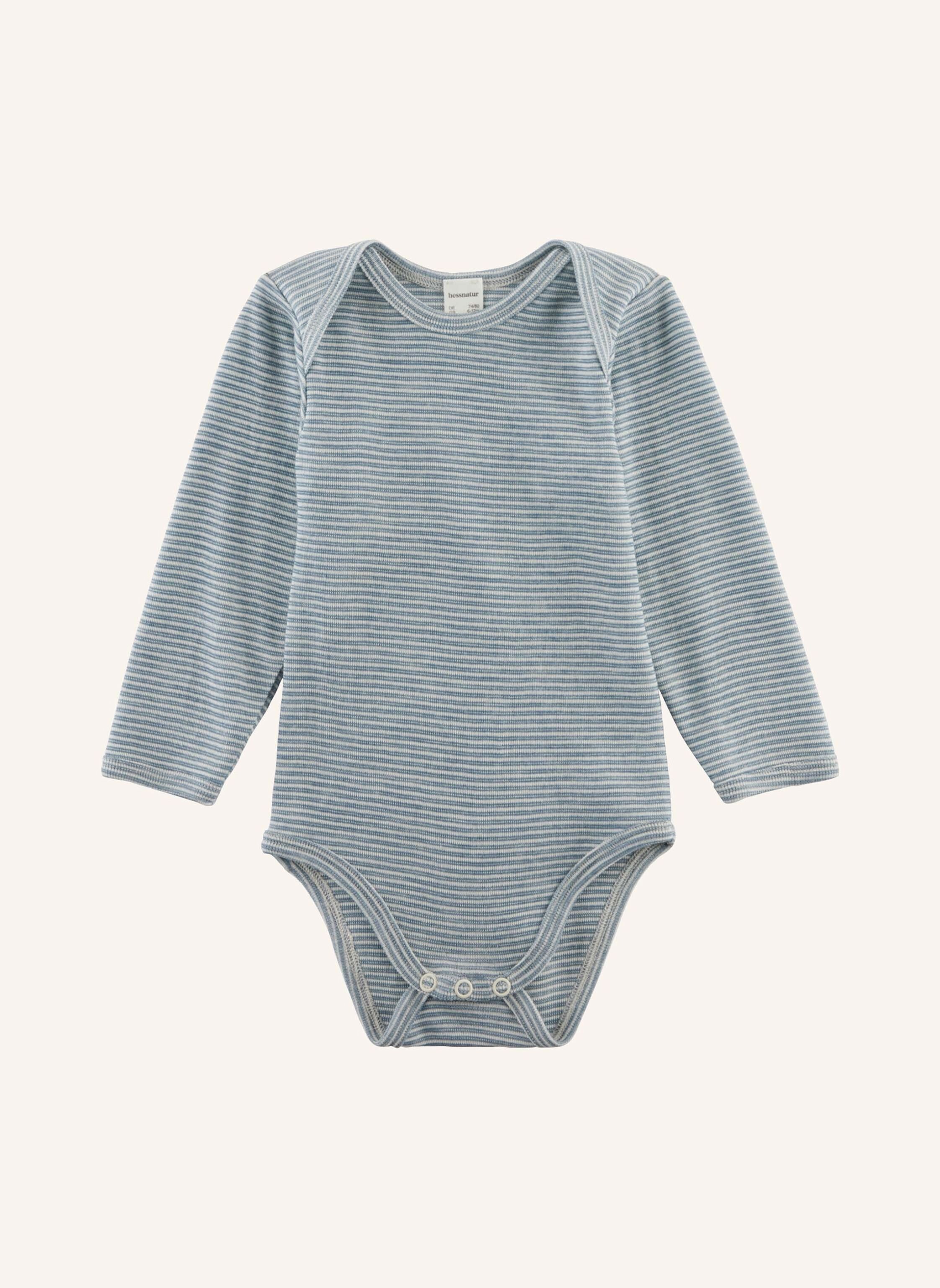 hessnatur hessnatur Langarm Body aus Bio-Merinowolle mit Seide