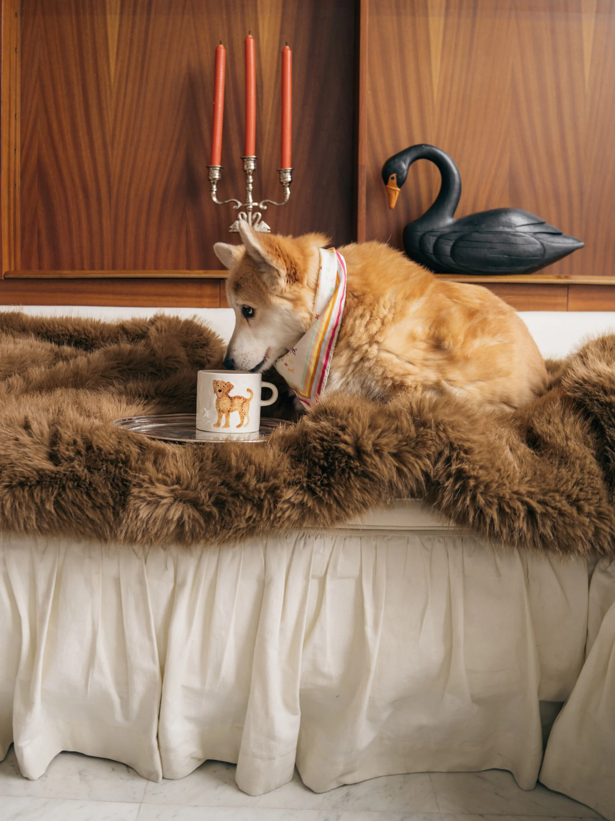 Handbemalte Tasse Corgi