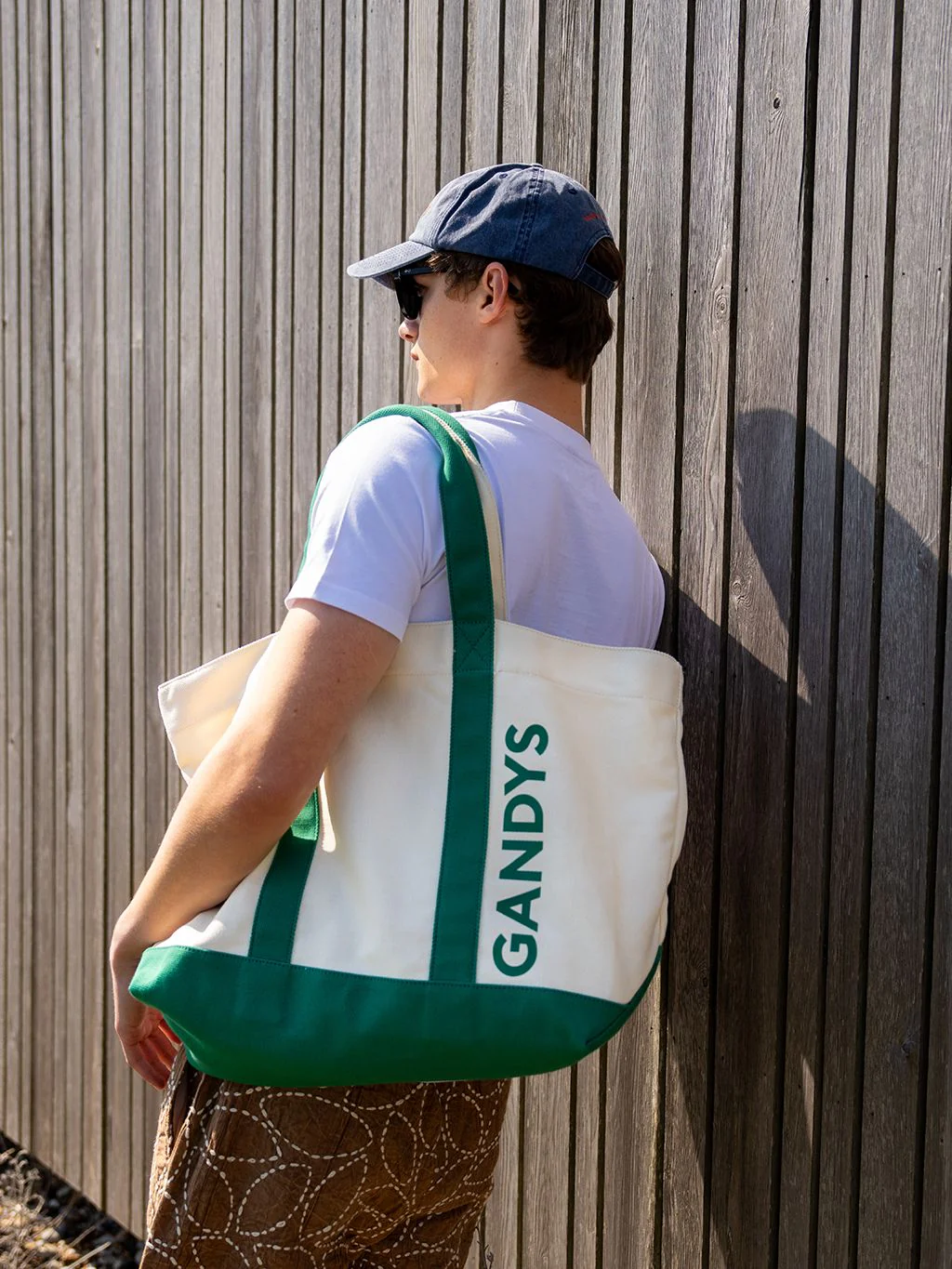Green Rio Cotton Beach Tote