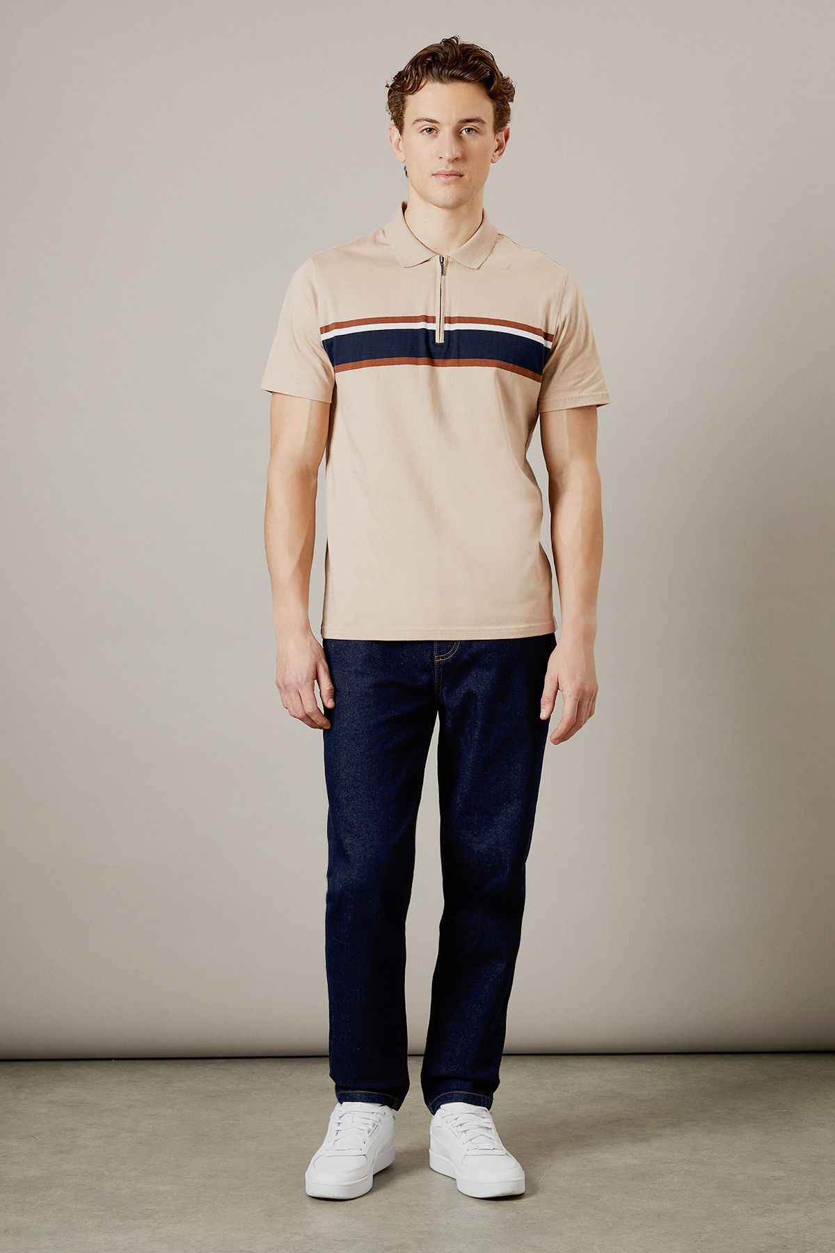 Burton Rinse Wash Stretch Tapered Fit Jeans