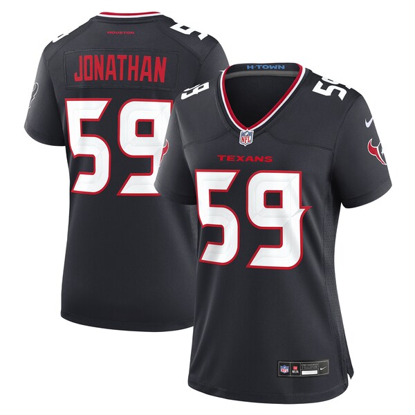 Kingsley Jonathan Houston Texans Nike Women's Team Game Jersey -  Navy