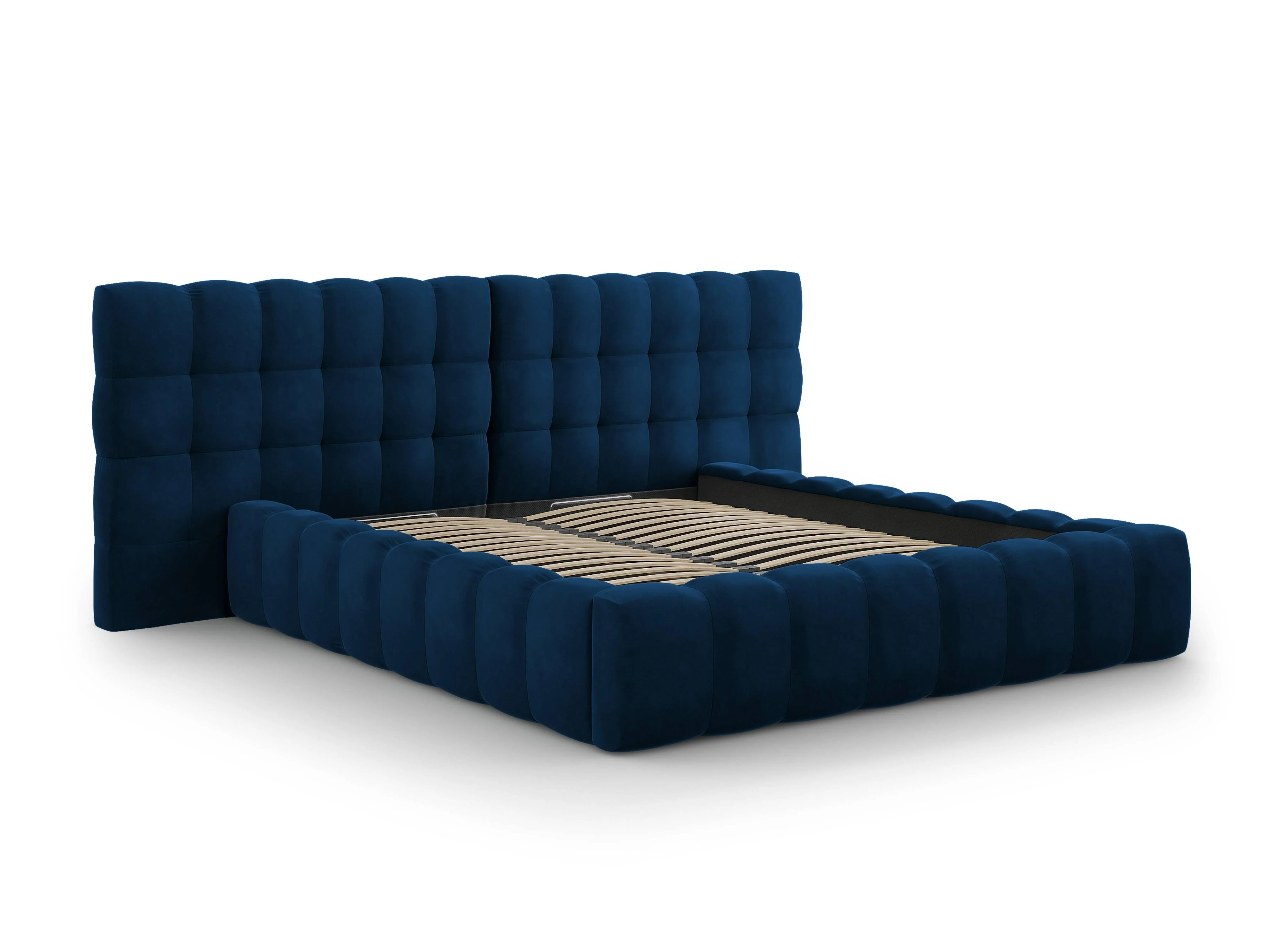 Bed frame Bali velvet met opbergruimte 200 x 200 cm