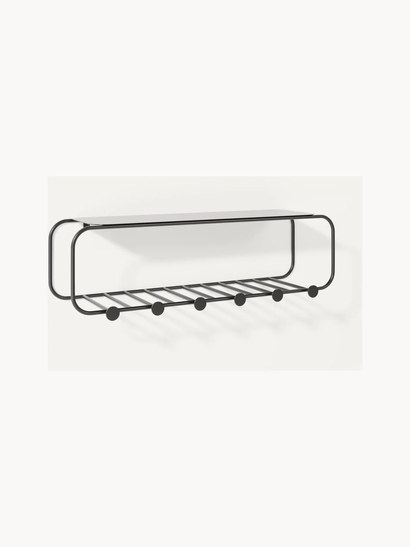 Wandgarderobe Nash aus Metall