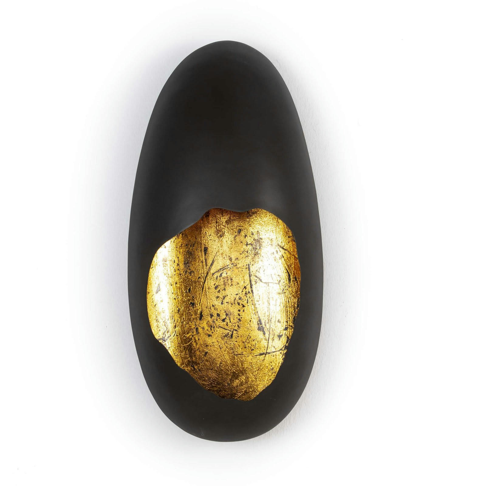 IGRIES - Applique Métal Noir 24x15x51 cm