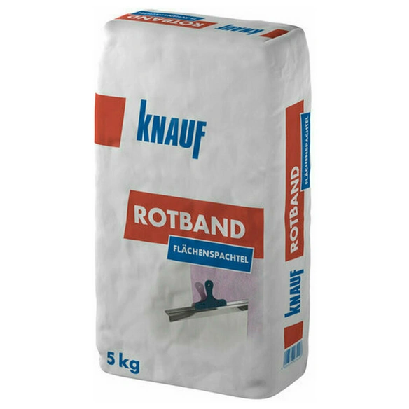 Gipserspachtel »Rotband Flächenspachtel«, 5 kg, weiß