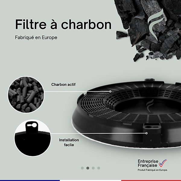 Filtre à Charbon pour Hotte Atag - ACC926 - 236mm