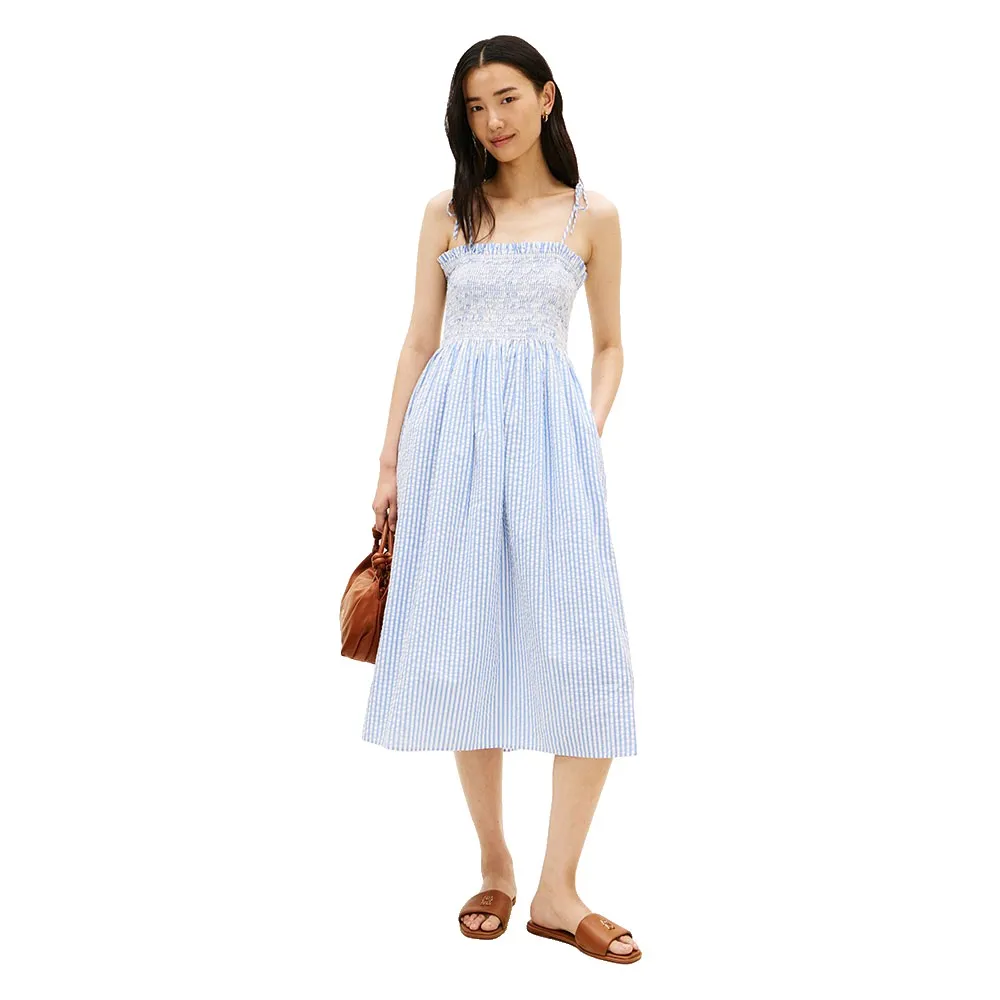 Tommy Hilfiger WW0WW50545 sleeveless midi dress