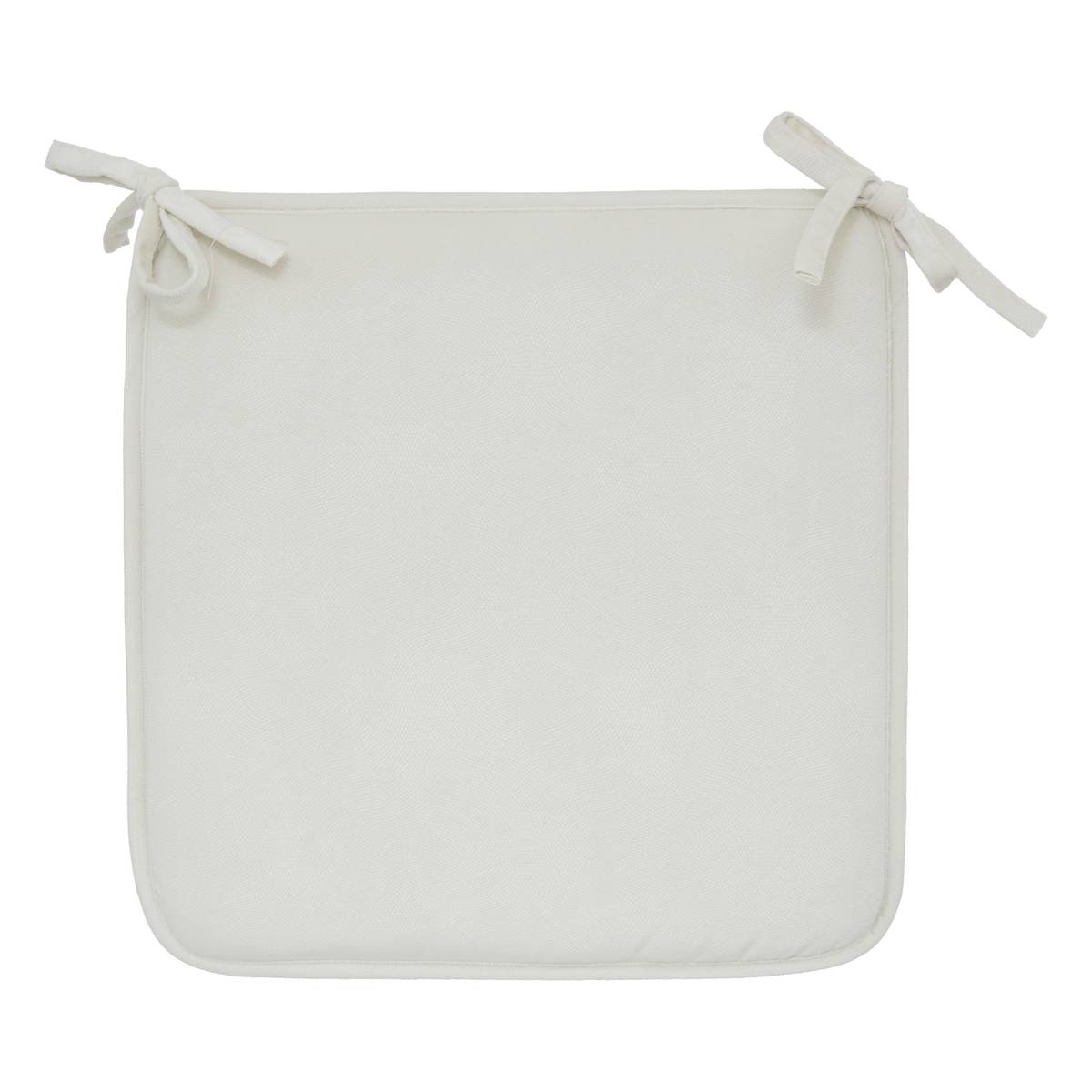 Chair cushion "Lilou" Ivory, 38x38 cm