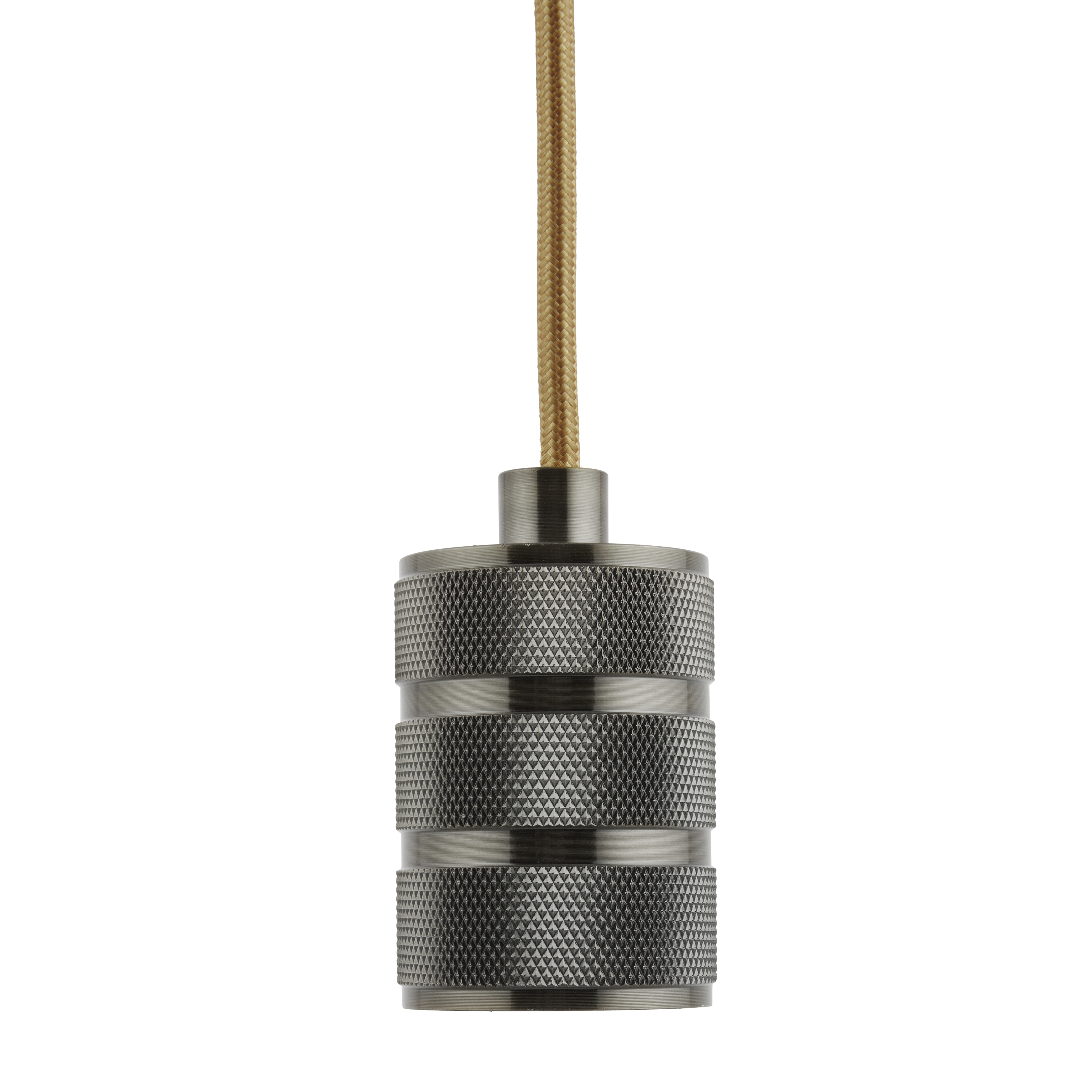 Lighto | Pendel Brons E27 Fitting | Retro | 1.5m Snoer | Met Plafondkap