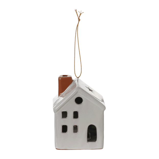 ADORNO CASINHA LED 7 CM VILAREJO NOEL