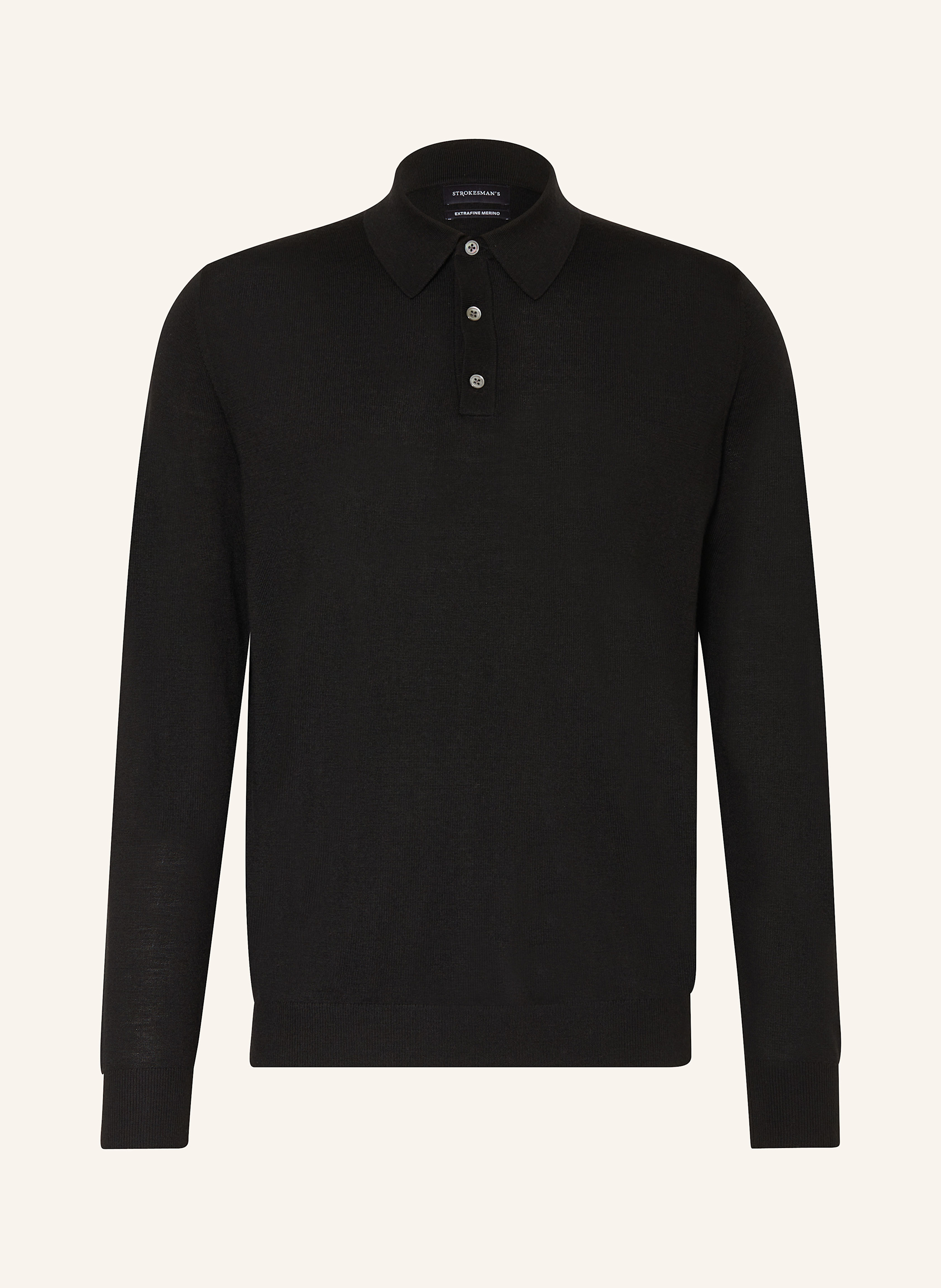 STROKESMAN'S Strick-Poloshirt