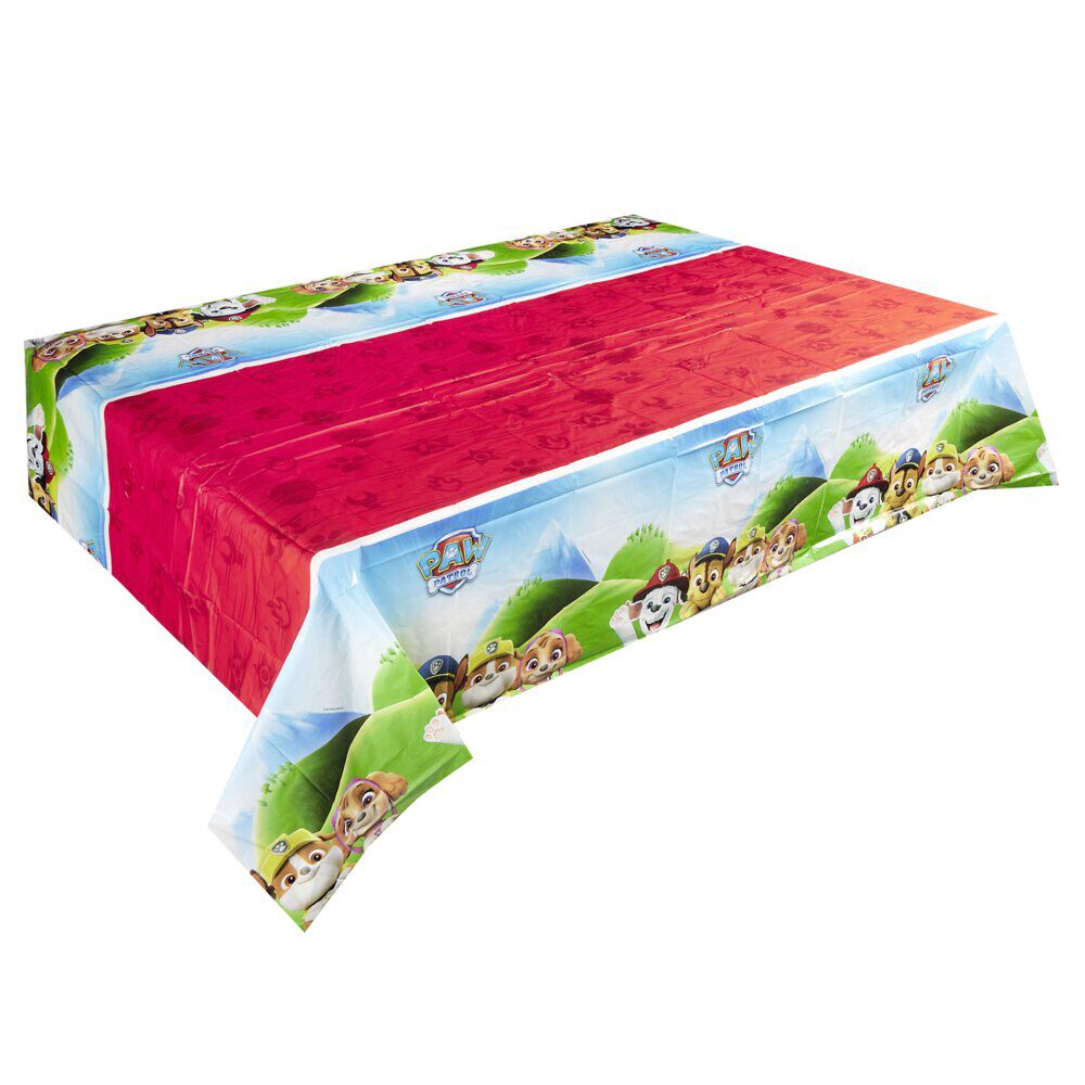 Nappe rectangulaire Pat Patrouille plastique 120x180cm