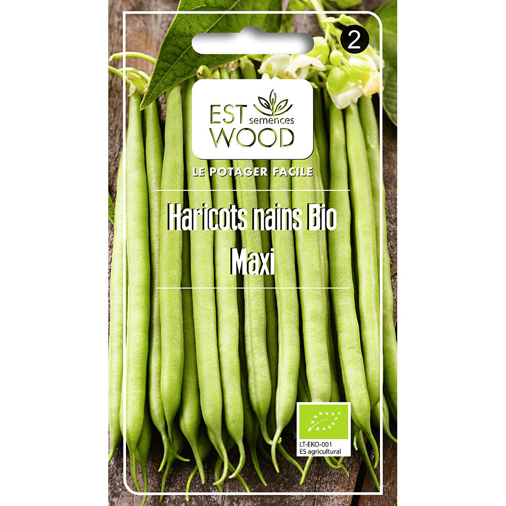 Semence Haricot nain maxi Bio 5g