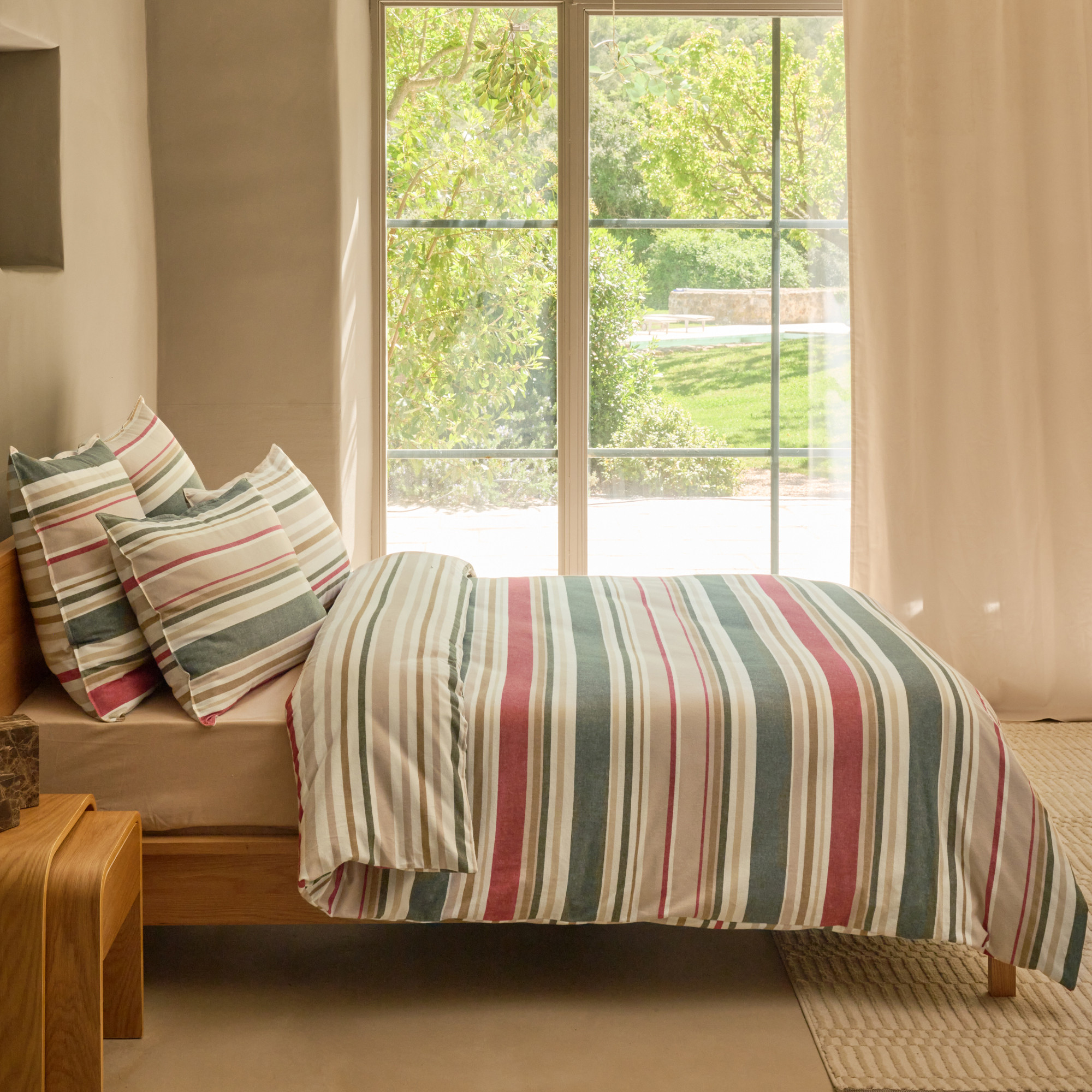 Linge de lit Horizon graphique