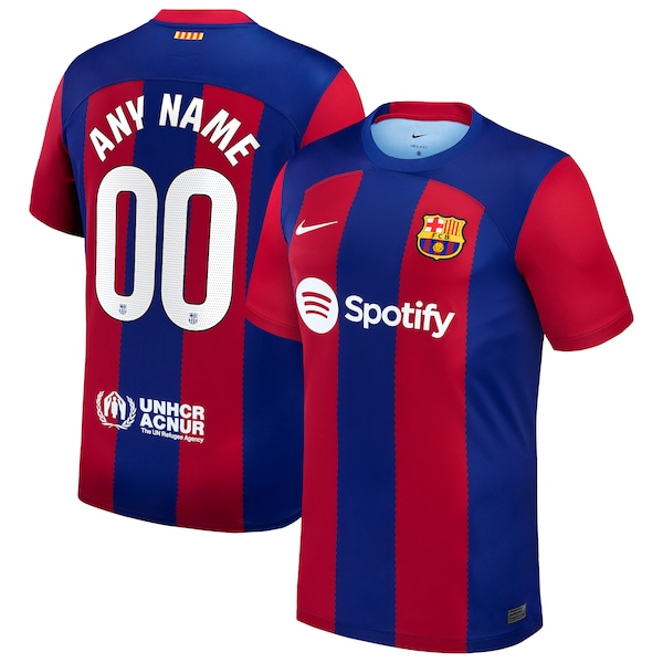 Barcelona Nike 2023 Home Replica Custom Jersey - Royal