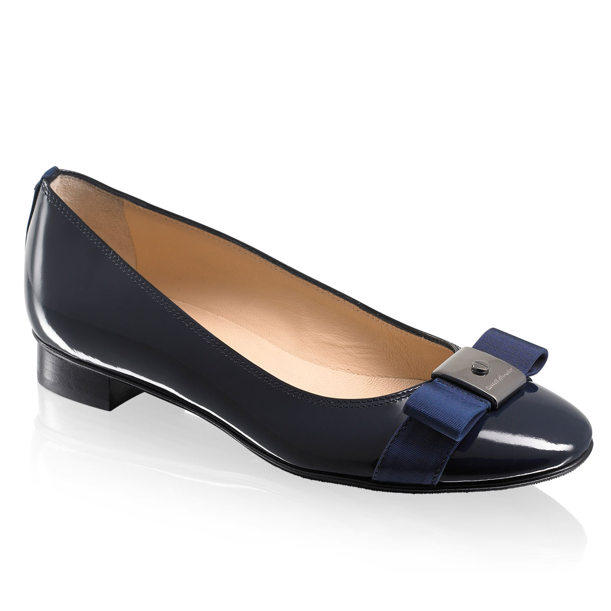 Russell & Bromley SMOOTHIE 2 Bow Trim Flat
