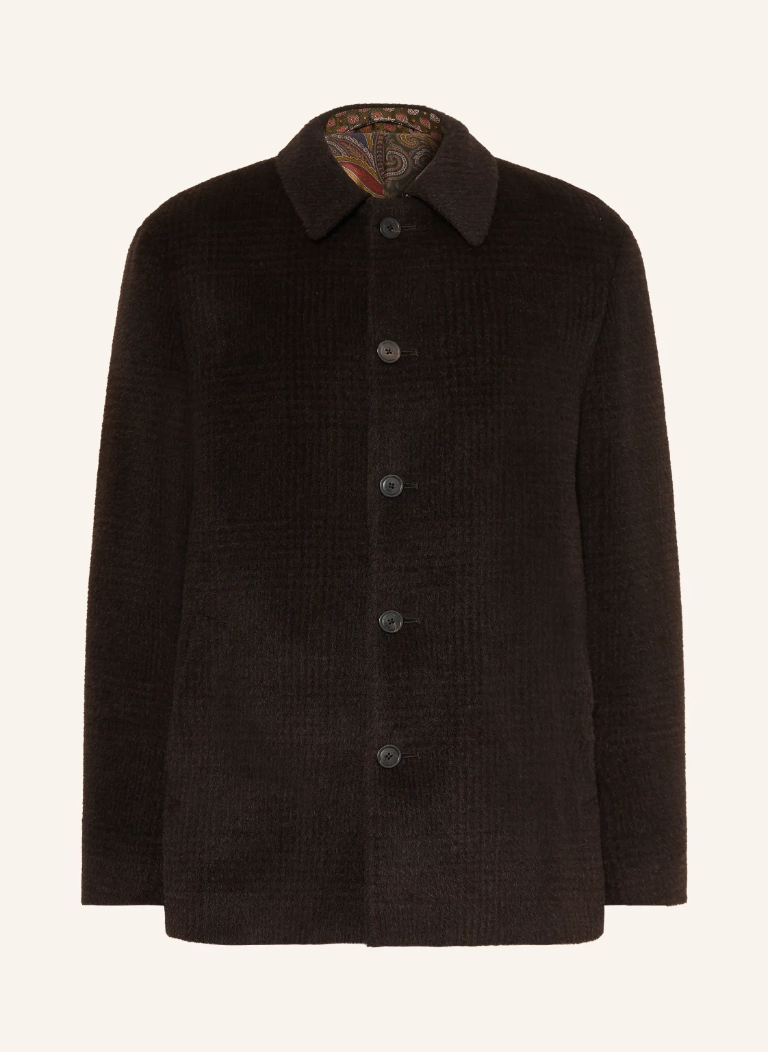 ETRO Overjacket mit Alpaka