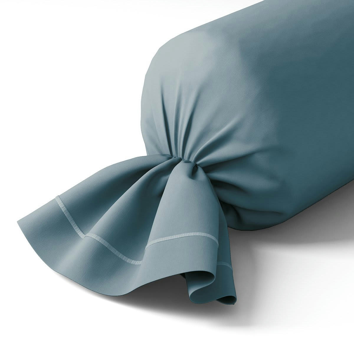 VEXIN - Taie de traversin coton orage 43x240 cm