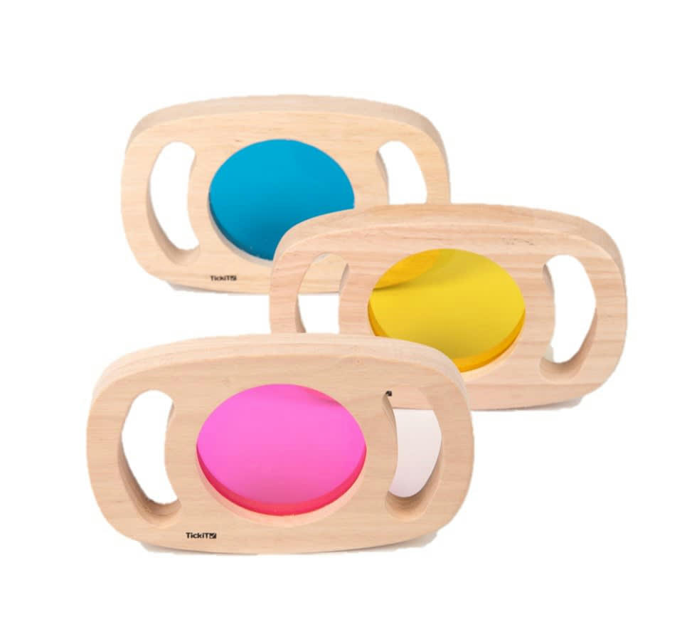 - Set de 3 miroirs transparents