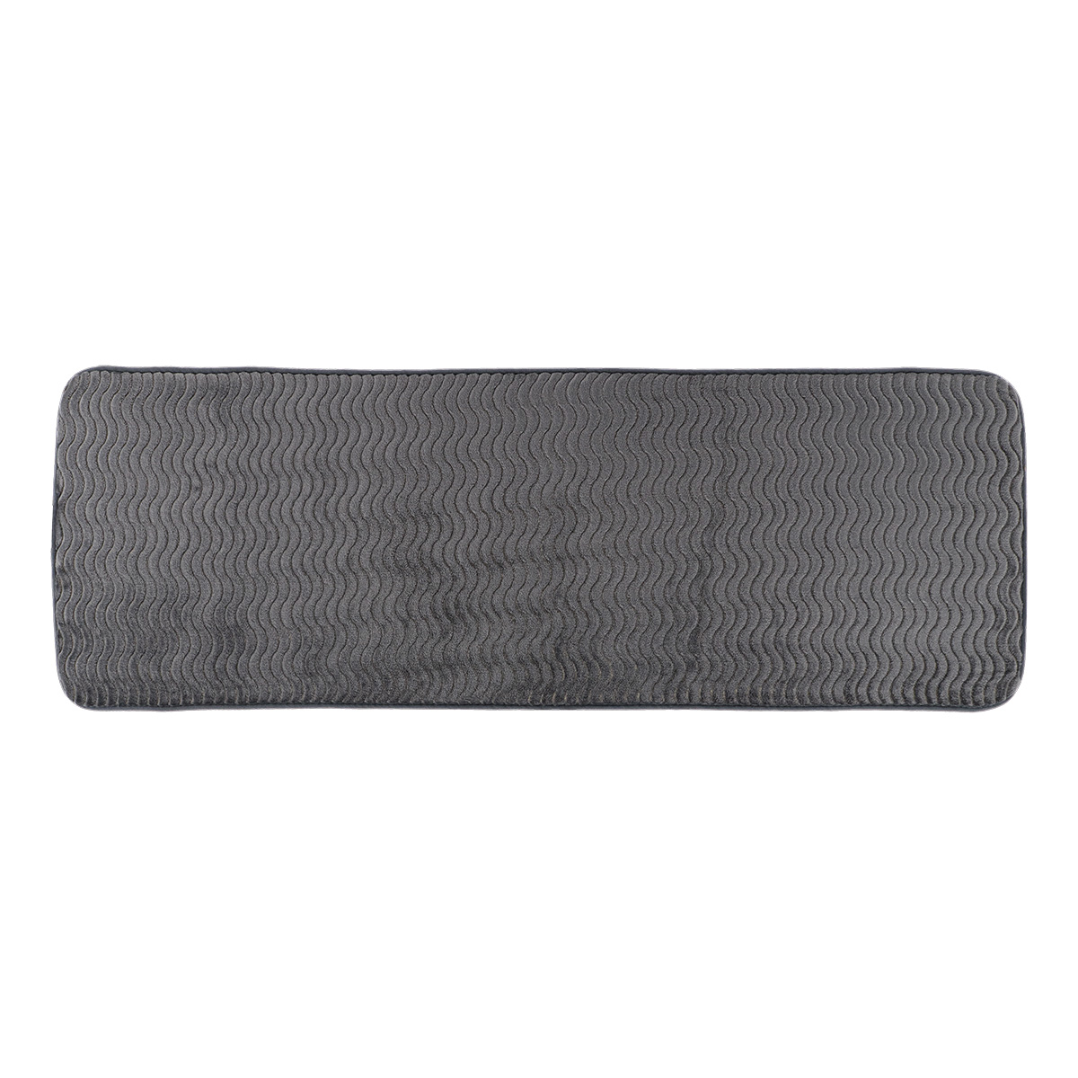 Tapete wc cinza escuro 120x40cm