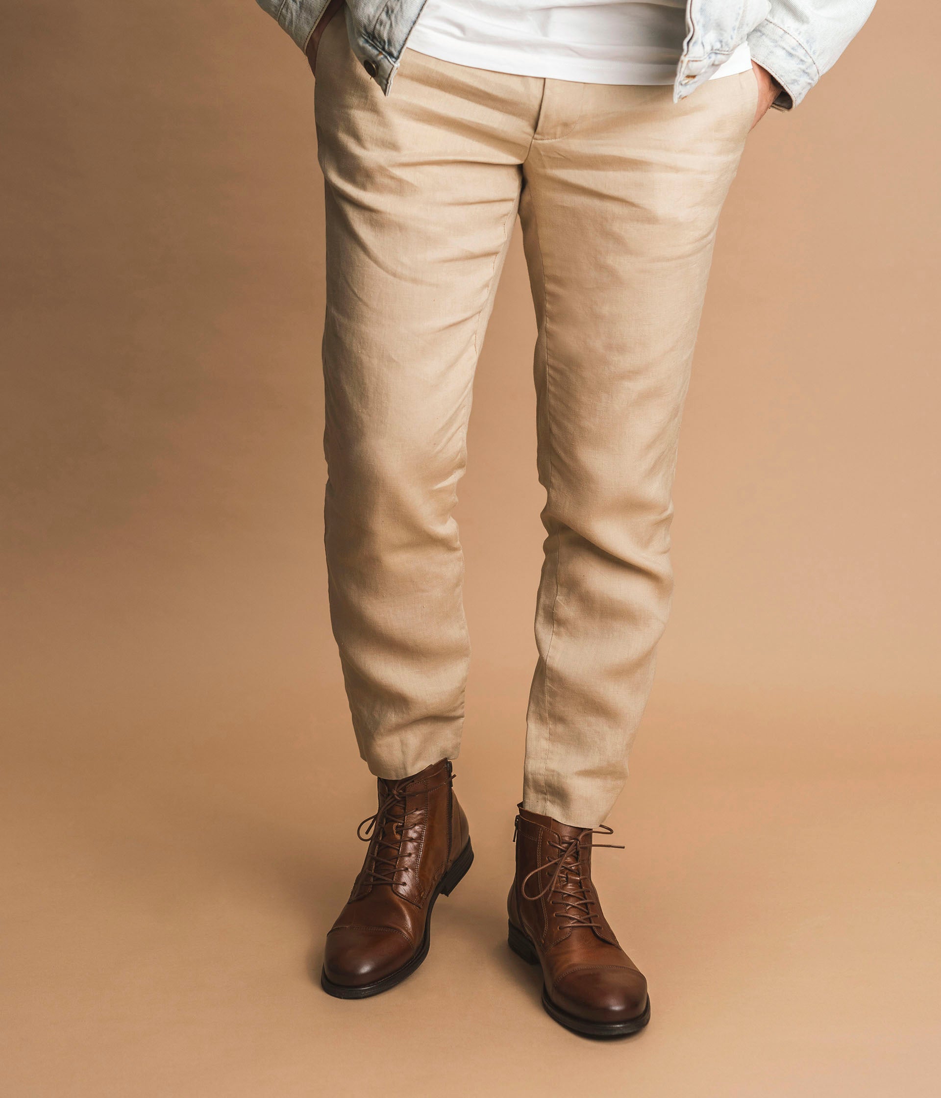 Boots Rafqa cognac