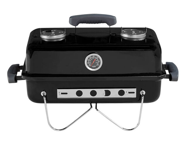 Billabong Portable Charcoal BBQ with Thermometer