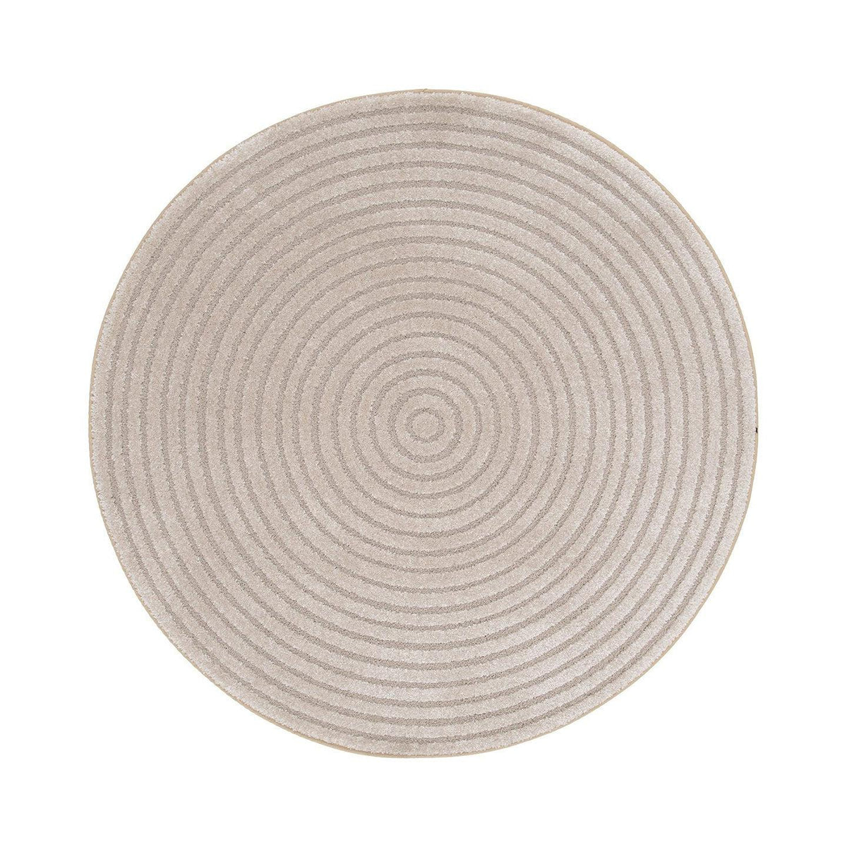 AFK Living vloerkleed Cleo - reliëfeffect - beige - 160 x 160 cm