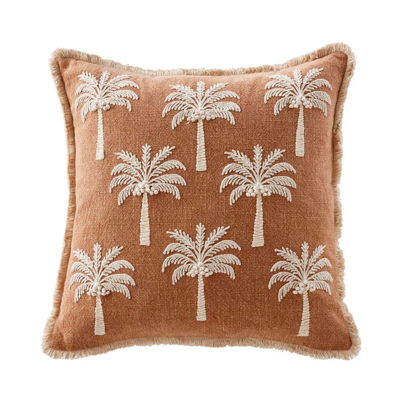 Coconut Palm Brown Cushion