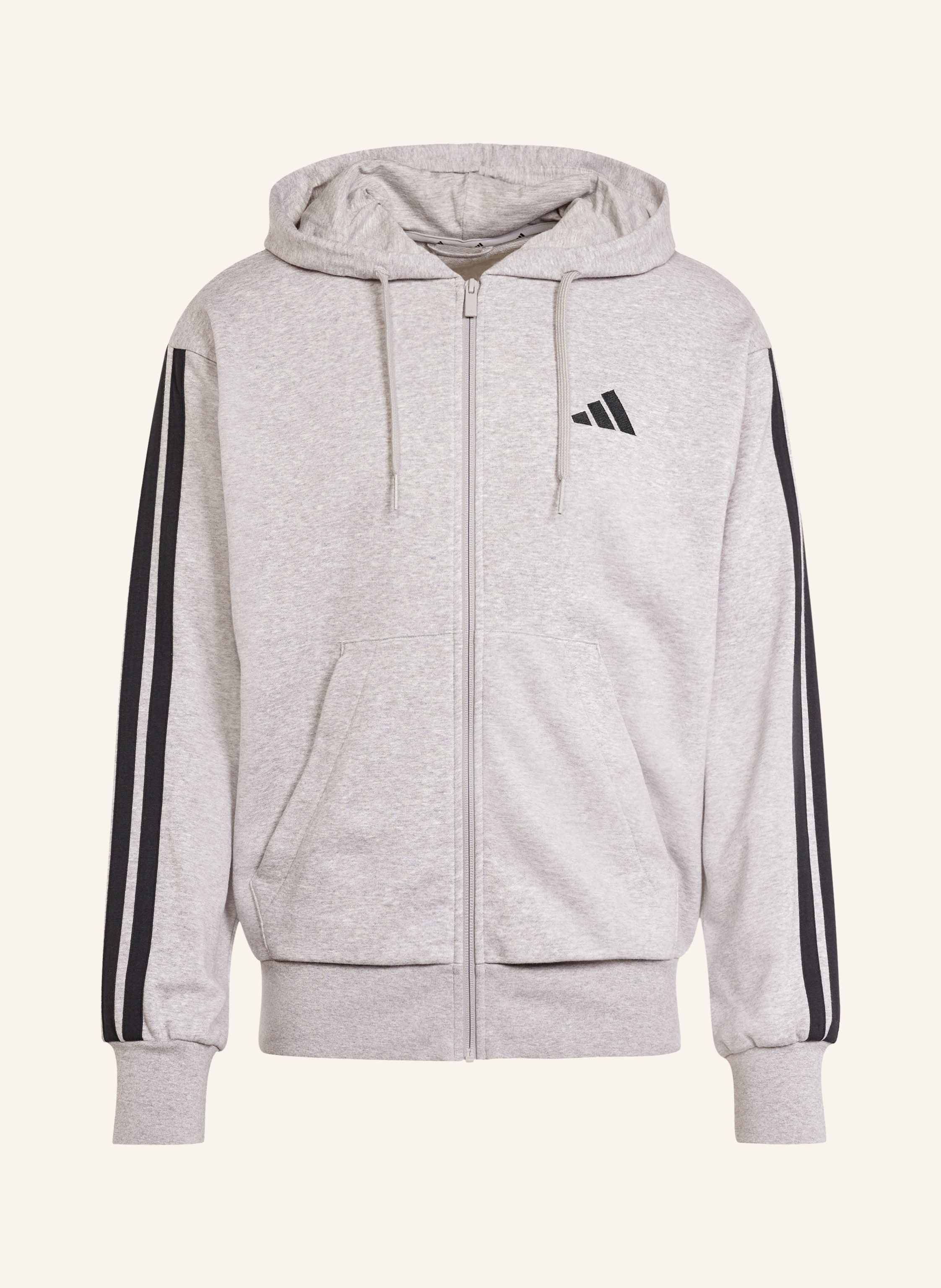 adidas Sweatjacke ESSENTIALS 3-STREIFEN FRENCH TERRY