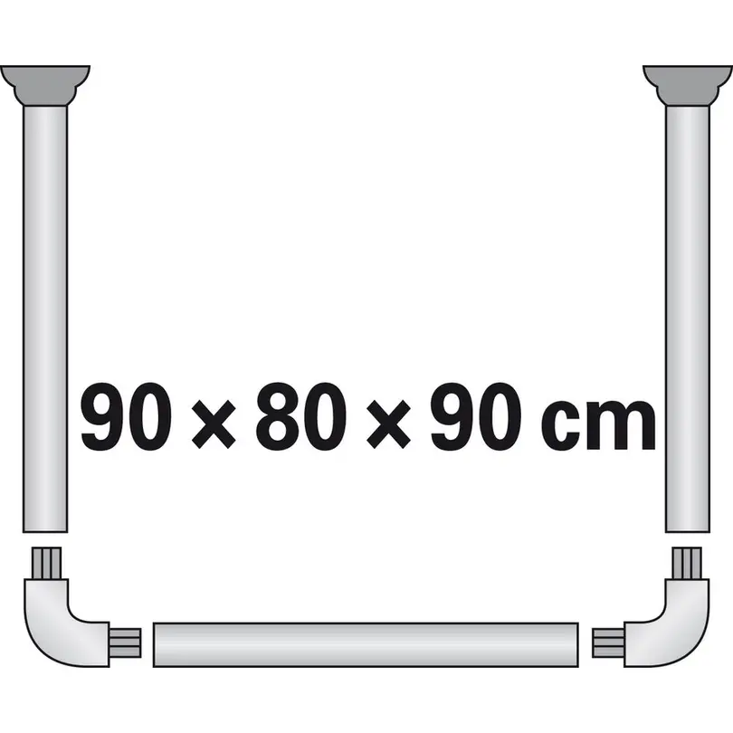 Duschvorhangstange Basic