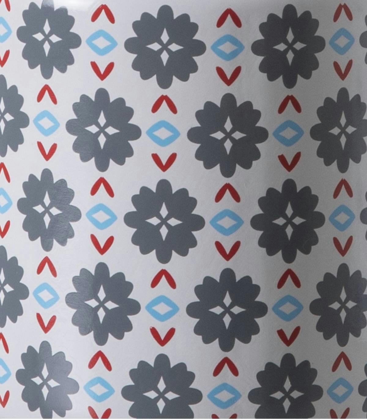 GISELE - Lampe en céramique gris h.29 cm